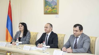 Attaché of Federal Criminal Service of Germany, Chief Commissioner for Criminal Cases in South Caucasus Paid a Visit to the RA Investigative Committee (photos)